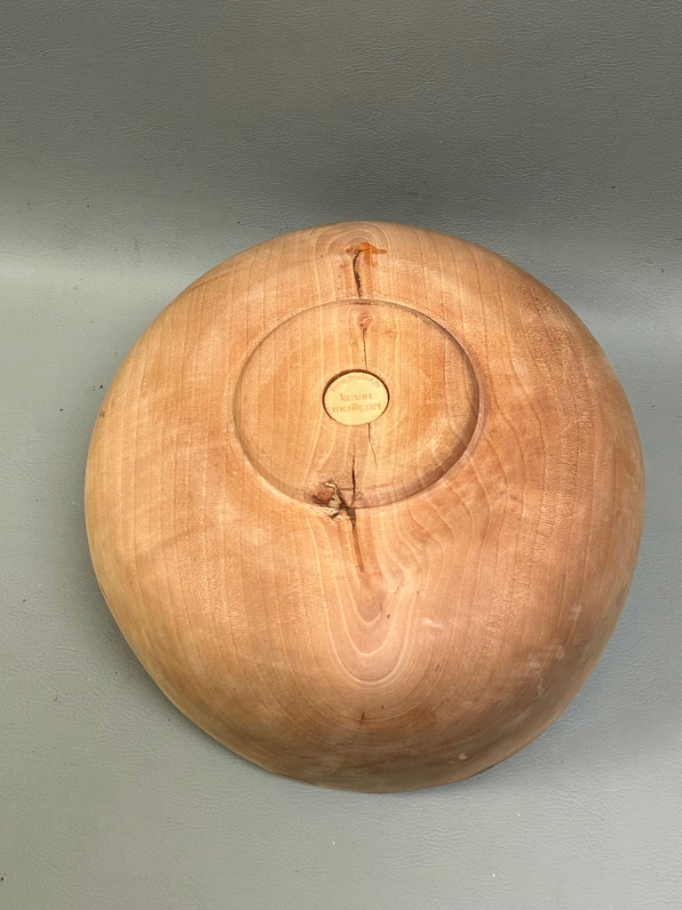Rustic Burl Wood Turn Bowl Crafted by Kevin Mulligan - image 6 of 8