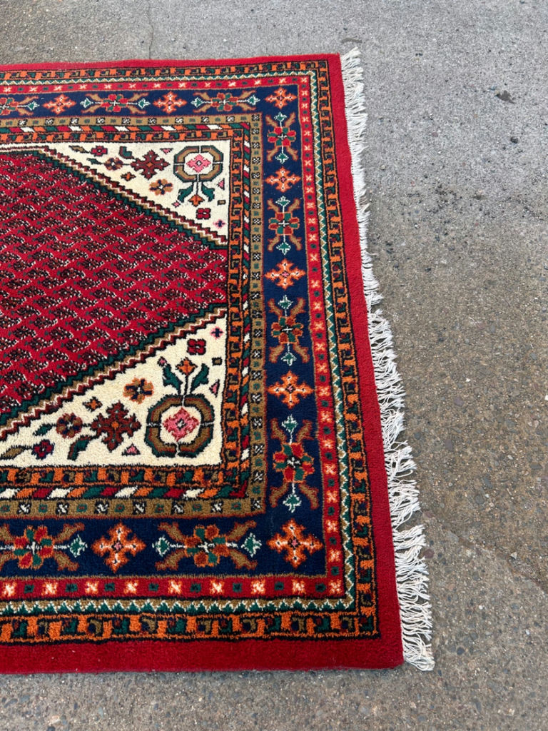 Vintage Oriental Hand-Woven Rug  - image 4 of 7