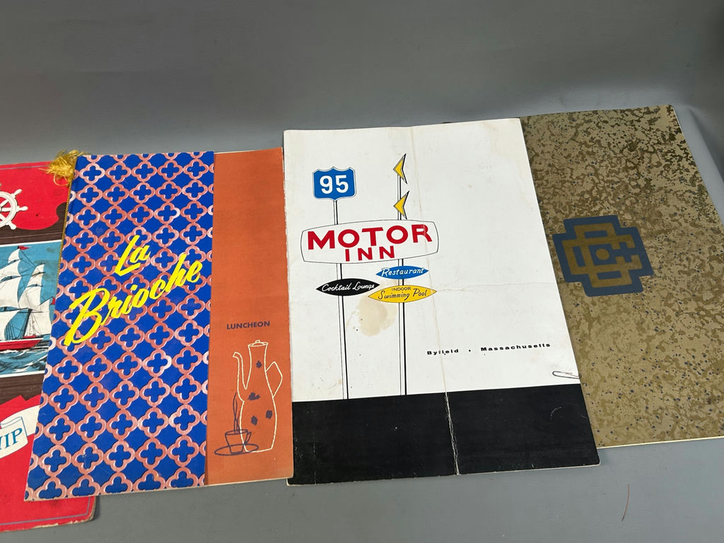 Vtg Restaurant Menus, 1950s Road & Track Magazines  - image 11 of 14