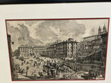 View of Piazza di Spagna Engraving Italy Vintage - thumbnail 6 of 9