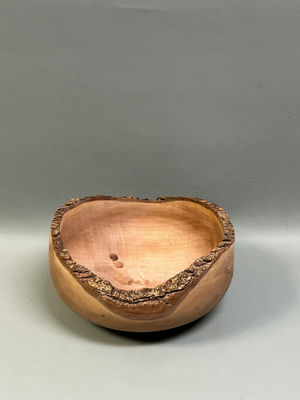 Rustic Burl Wood Turn Bowl Crafted by Kevin Mulligan - Image 1 of 8