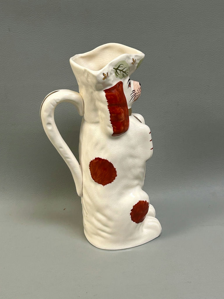 Vintage Staffordshire Spaniel Dog Pitcher  - image 3 of 6