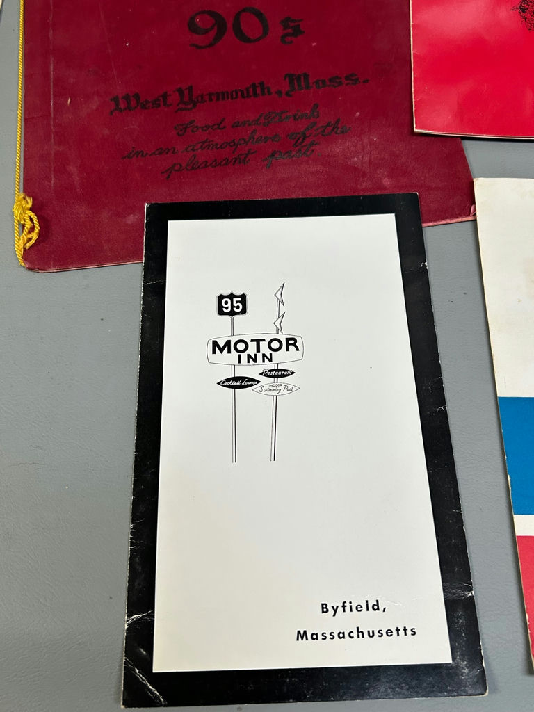 Vtg Restaurant Menus, 1950s Road & Track Magazines  - image 8 of 14