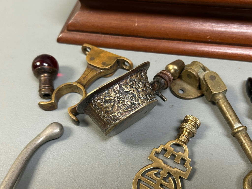 Vintage Writing Box with Misc Hardware  - image 6 of 10