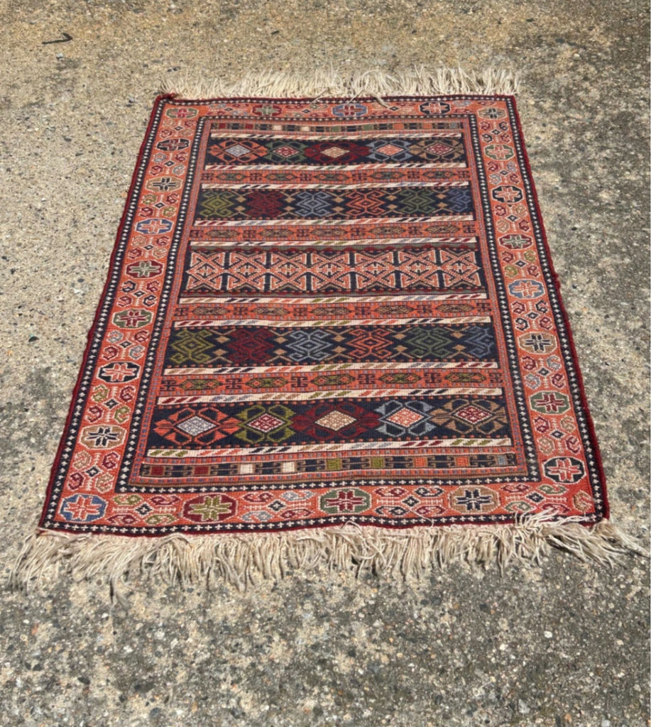 Oriental Flat Weave Kilim Rug  - image 4 of 5