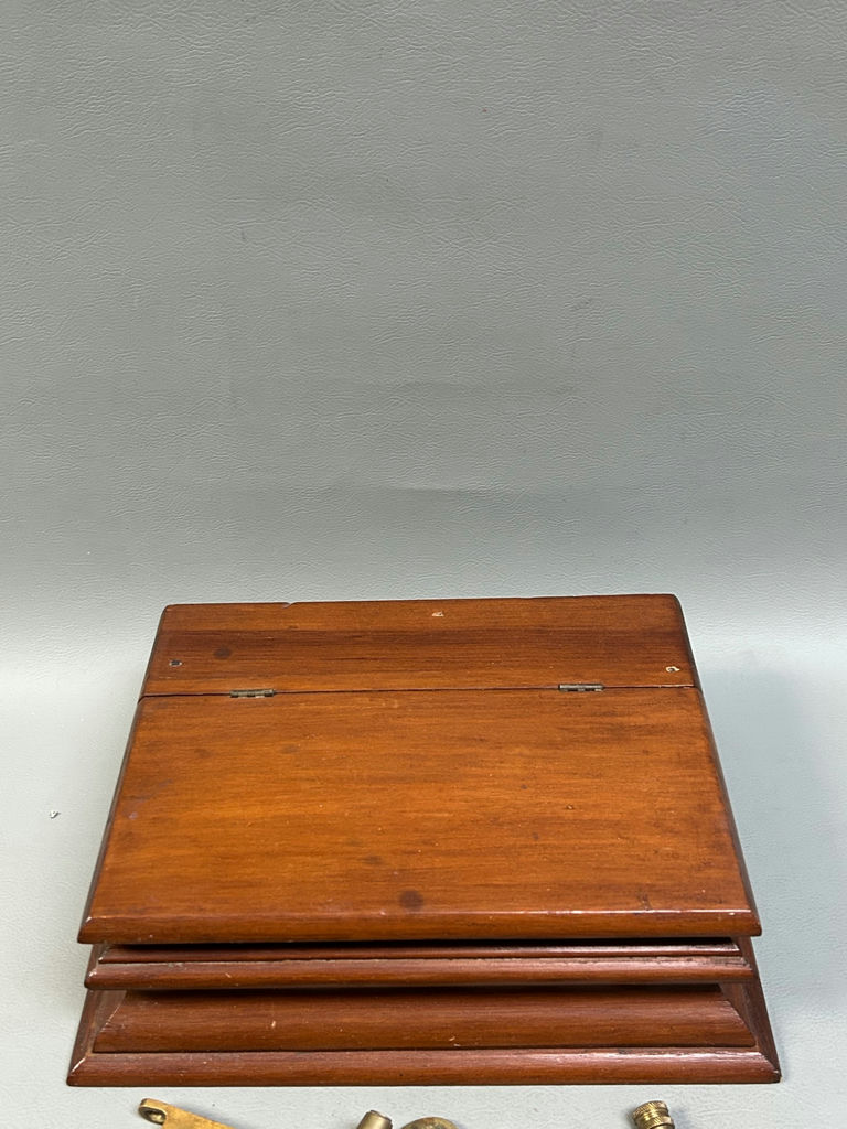 Vintage Writing Box with Misc Hardware  - image 2 of 10