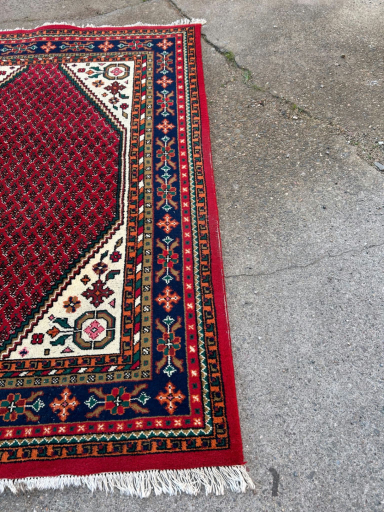 Vintage Oriental Hand-Woven Rug  - image 2 of 7
