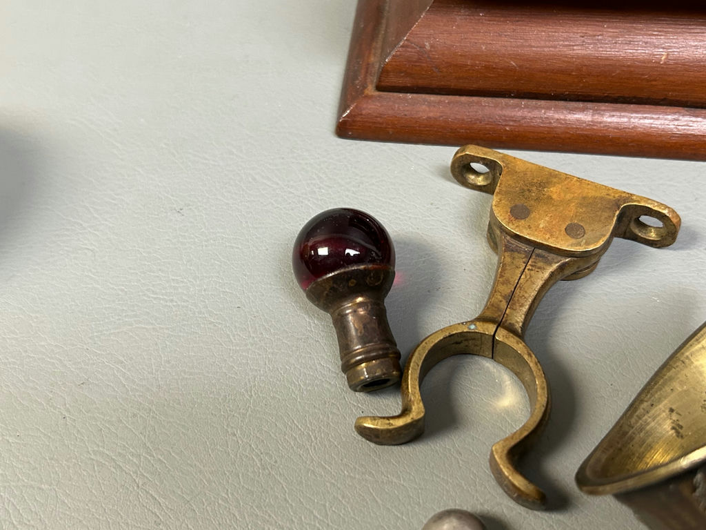 Vintage Writing Box with Misc Hardware - image 5 of 10