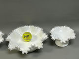 Vintage Milk Glass Silver Crest Ware. - thumbnail 7 of 10