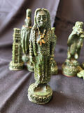 Vintage Aztec vs Conquistador chess pieces set - thumbnail 6 of 16