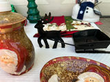 Vintage Christmas Decor Collection: stockings, ornaments, figurines, towels and tree - thumbnail 7 of 20