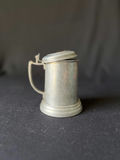 Vintage metal colander and Antique pewter mug - thumbnail 8 of 9