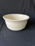 Ceramic pottery set: lemon-pattern vase, tulip-relief planter, and white bowl - thumbnail 6 of 9