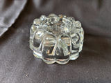 Three tall ribbed glass tiki glasses, round candle holder, and two star-shaped glass candle holders - thumbnail 5 of 10