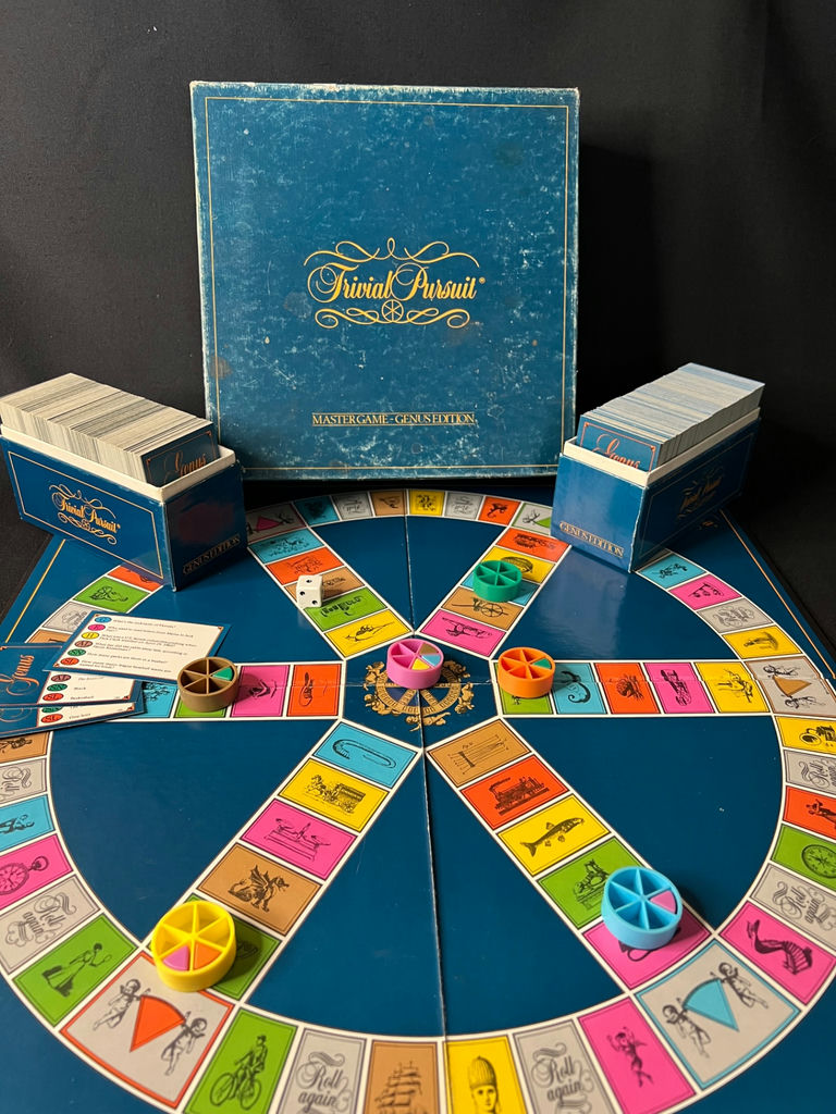 Balderdash and Trivial Pursuit board game sets - image 8 of 10