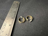 Gold-tone jewelry collection with deer charm and beaded hoops - thumbnail 6 of 12