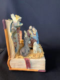 Noah's Ark Diorama on Music Box Pedestal and Musical Nativity Scene in Book - thumbnail 11 of 18