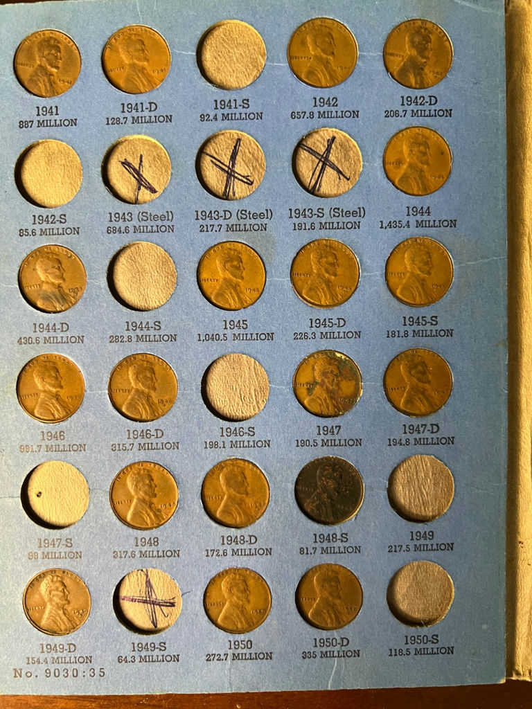 Lincoln Head Cent Collection Album - image 4 of 6