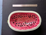 Vintage Watermelon Chiller ceramic dish - thumbnail 1 of 2