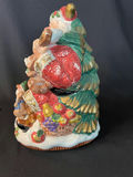 Vintage Santa with Guitar Cookie Jar and ceramic Angel - thumbnail 3 of 12