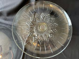 Crystal cake stand with matching dome, crystal candle holders and diamond cut salt and pepper shaker bottles - thumbnail 3 of 10