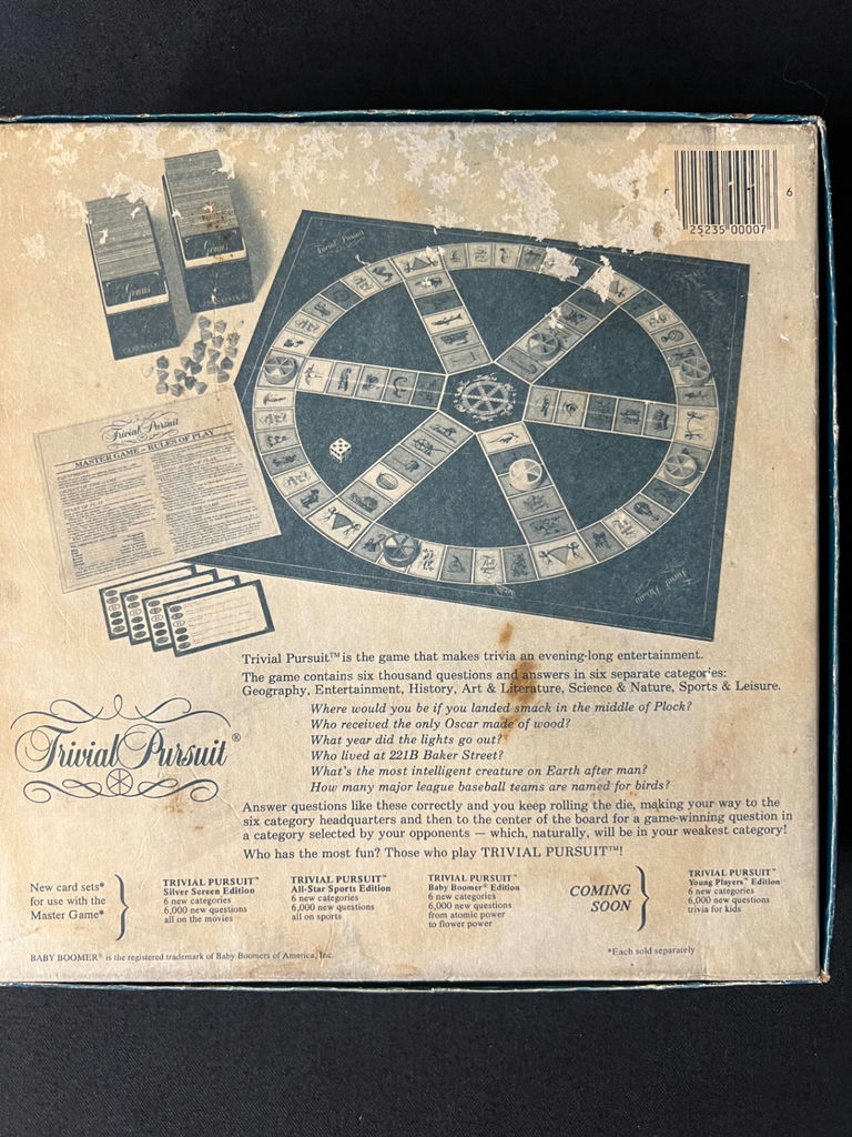 Balderdash and Trivial Pursuit board game sets - image 9 of 10