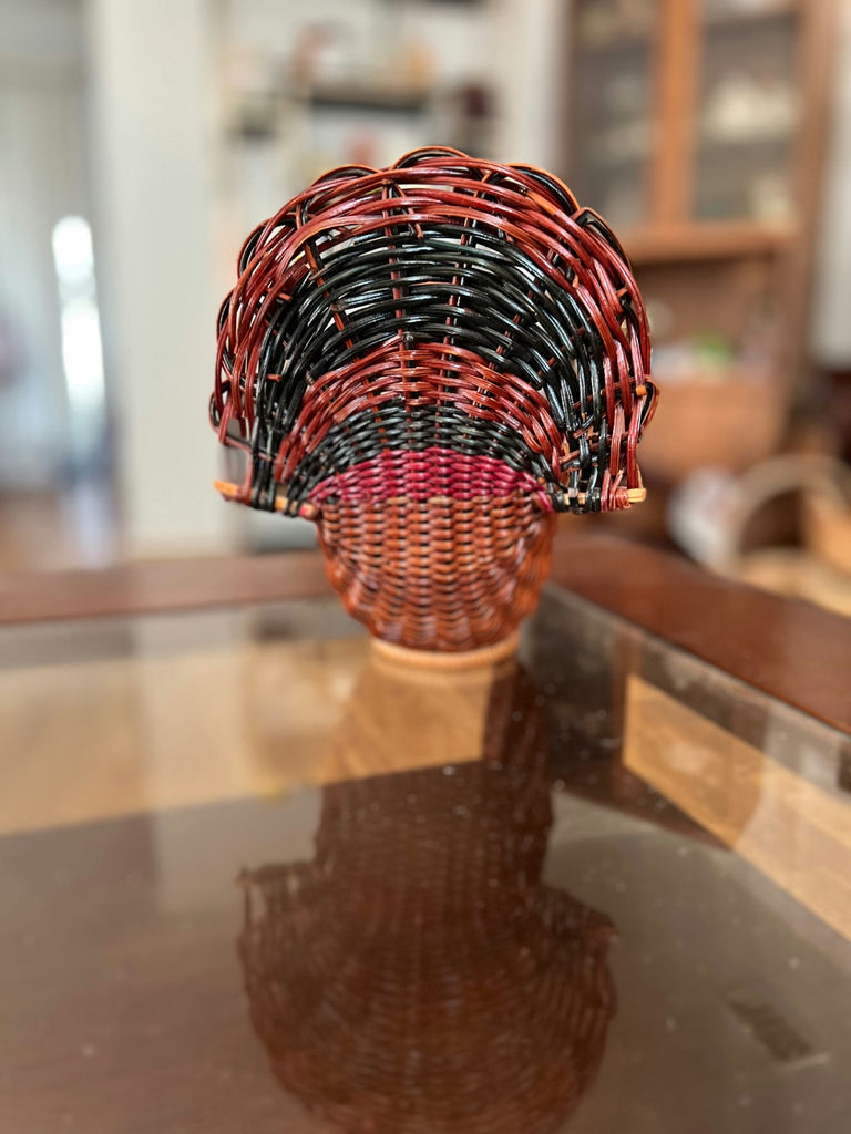 Vintage Wicker Baskets and a Turkey-Shaped Basket - image 22 of 24