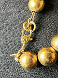 Beaded necklace collection in blue, black and gold tones - thumbnail 10 of 12