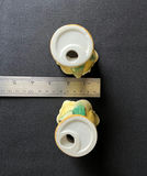 Shawnee Pottery "Corn King" Large Casserole & Corn Glass Vase/Planter and Candle Holders - thumbnail 9 of 13