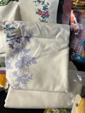Assorted vintage embroidery kits, floss, beads, and craft supplies - thumbnail 6 of 11