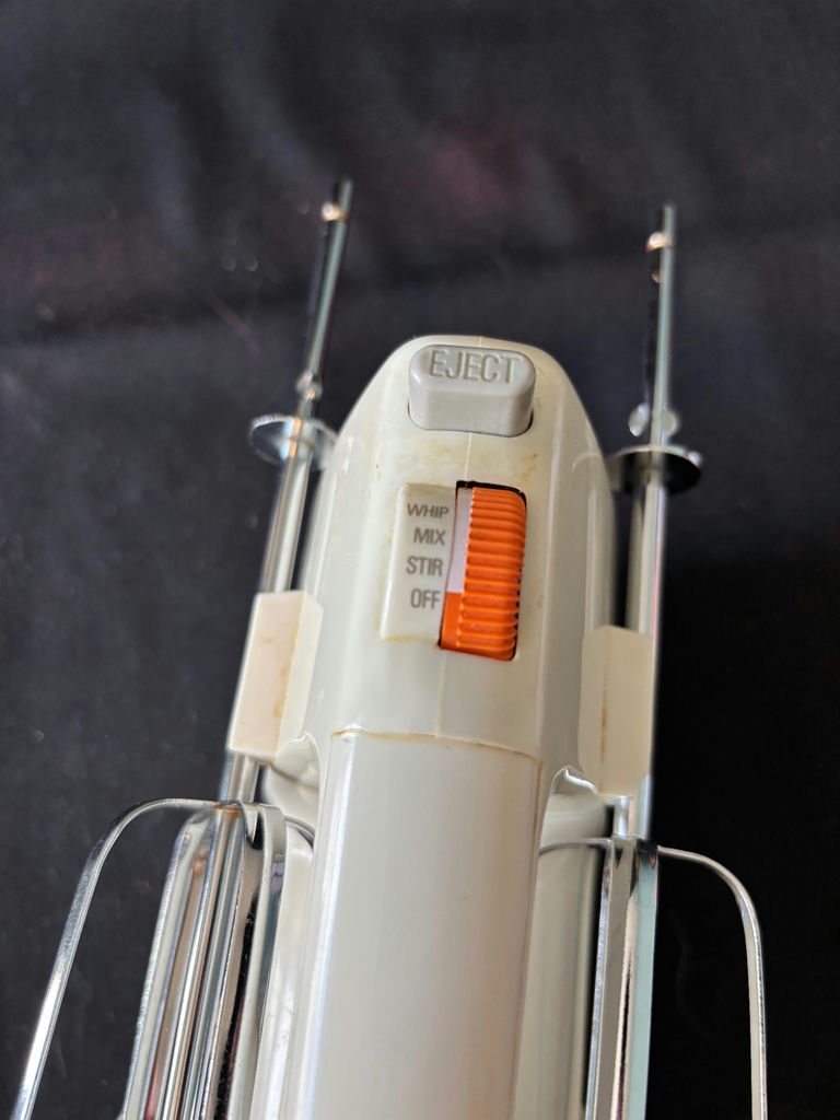 Vintage hand mixer and Antique flour sifter - image 1 of 6