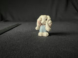 Enesco Precious Moments Purrfect Grandma thimble and Grandpa Ornament; Handmade Vicki Lane bunny figurine - thumbnail 6 of 13