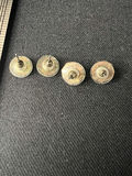 Pearl and Crystal Jewelry Set with Studs, Hoops, and Bracelet - thumbnail 4 of 12