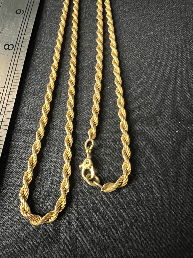 Gold-tone and Silver-tone chain jewelry set - image 3 of 10