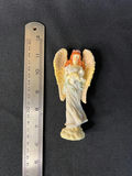 Vintage Santa with Guitar Cookie Jar and ceramic Angel - thumbnail 9 of 12