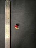 Assorted jewelry pins: Christmas tree, M, seashell pendant, and rose pendant - thumbnail 15 of 16