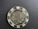 Vintage Crystal cut-glass lidded candy dish and decorative plate - thumbnail 9 of 9