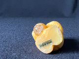 Yellow teddy bear figurine holding a honey jar - thumbnail 3 of 8