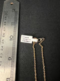 Gold-tone bracelet and blue gemstone pendant necklace - thumbnail 10 of 10