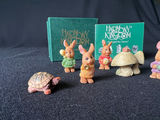 Harmony Kingdom Collectible Box Figurines: Rabbits, Turtle, and Mushrooms - thumbnail 4 of 9