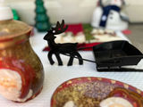 Vintage Christmas Decor Collection: stockings, ornaments, figurines, towels and tree - thumbnail 6 of 20