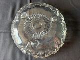 Rectangular ribbed glass dish and round scalloped glass dish - thumbnail 5 of 7