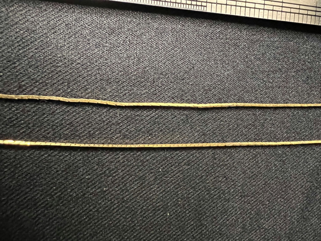 Three Gold-tone necklaces one with heart pendant with Yellow Rose - image 11 of 13