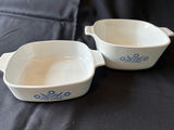 Two CorningWare floral casserole dishes - thumbnail 8 of 9