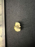 Vintage Ivory heart pendant, duck charm ring, and green-bead ring - thumbnail 8 of 11