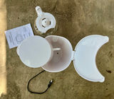 Coffee maker, Vintage fondue set, and vintage metal cake and pie carrier - thumbnail 6 of 14