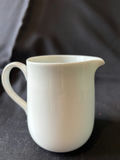 Vintage Ceramic Creamer Pitcher, Glass Goblets, and a Port Glass - thumbnail 1 of 7