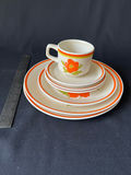 Vintage 1970's Lenox Fire Flower and Home Ceramic Dinnerware - thumbnail 1 of 6