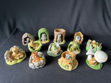 Vintage Franklin Mint "Woodland Surprises" full set of 12 animal figurines - thumbnail 9 of 9