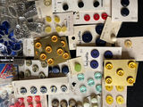 Vintage sewing kit with buttons, threads, zippers and craft trims - thumbnail 5 of 13